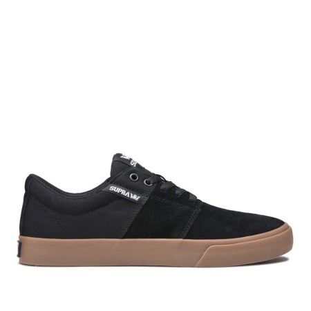 Supra Stacks II Vulc Svart Joggesko Dame [NO-4-U574]